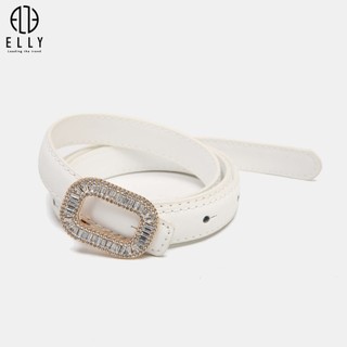 [Deal sang chảnh]  Dây lưng nữ cao cấp da thật ELLY – ED55