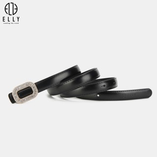 [Deal sang chảnh]  Dây lưng nữ cao cấp da thật ELLY – ED55