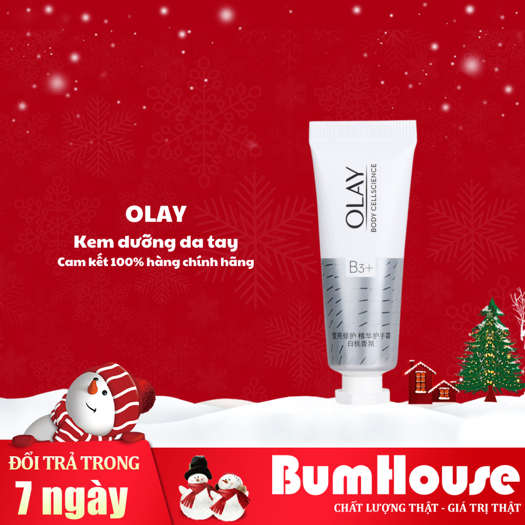 Tuýp kem dưỡng trắng da tay Olay B3+ vitamin C Niacinamide 10ml MÀU XÁM