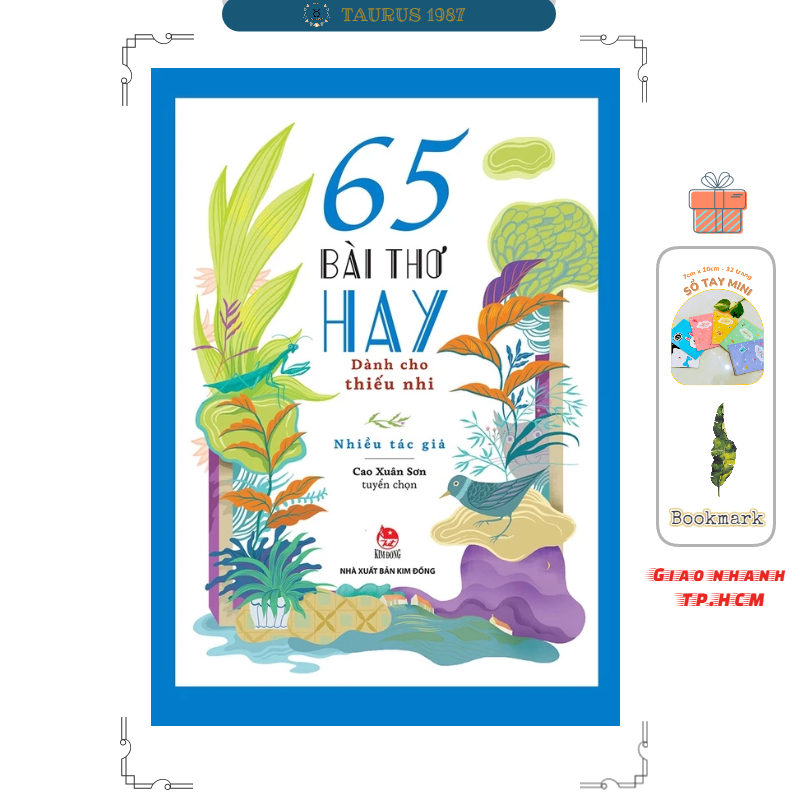 Sách 65 Bài Thơ Hay Kinh Điển Dành Cho Thiếu Nhi - Bìa Cứng (NXB Kim Đồng)