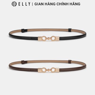 Dây thắt lưng nữ cao cấp da thật ELLY – ED71
