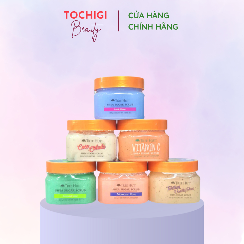 Tẩy Tế Bào Chết Cơ Thể TREE HUT Shea Sugar Scrub