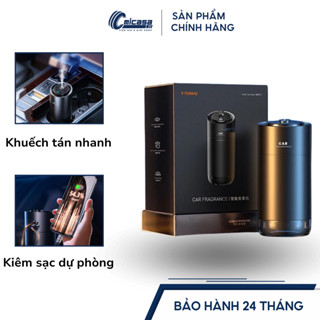 Máy khuếch tán tinh dầu ô tô cao cấp TORRAS F26 tặng kèm nước hoa, khử mùi hôi xe hơi