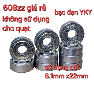 Bịt 10 Cái Vòng bi 608 zz giá rẻ (chất lượng kém)