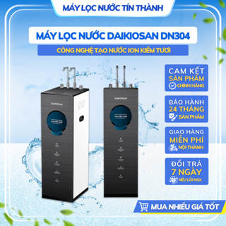 Máy Lọc Nước Ion Kiềm Tươi Nóng Nguội Lạnh Daikiosan DN304, Công nghệ Điện phân bằng Điện cực Magie
