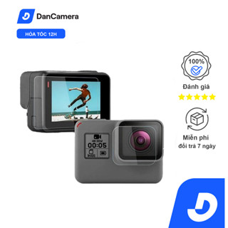 Trọn bộ miếng dán kính cường lực cho GoPro Hero 5/6/7/8/9/10/11/12 Black [ hàng cao cấp]