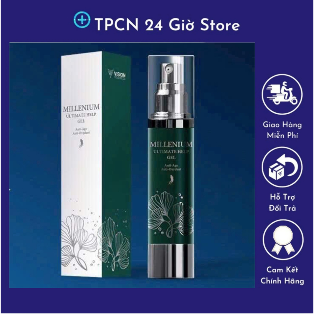 combo 3 lọ Gel Millennium Extra Help chính hãng