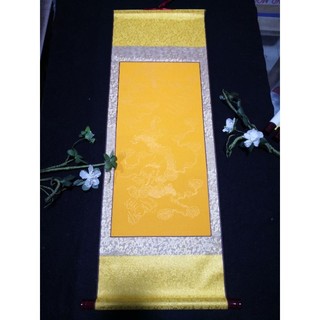 Biểu Giấy Lụa Viết Thư Pháp 40x120cm