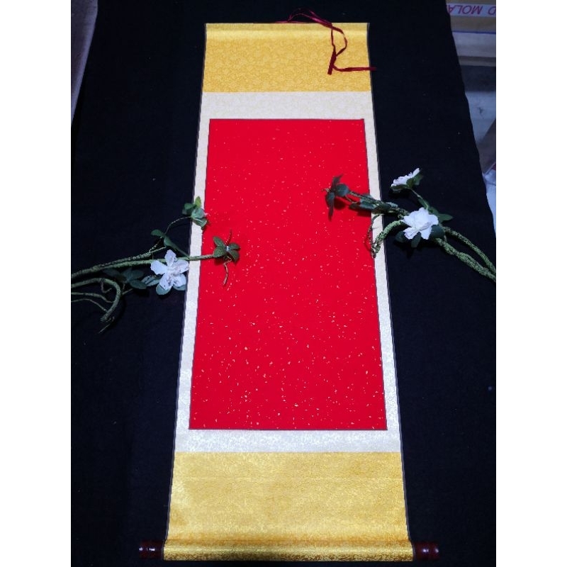 Biểu Giấy Lụa Viết Thư Pháp 40x120cm