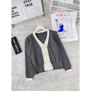 Áo khoác len cúc ngọc