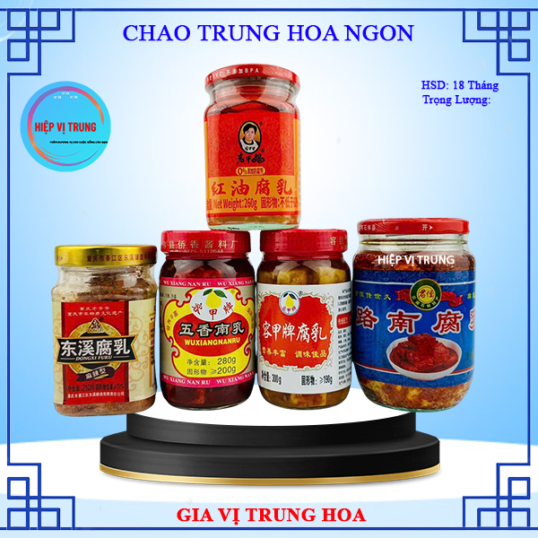 Chao Béo, Chao Đỏ, Chao Trắng - Chao Ngon 5 vị