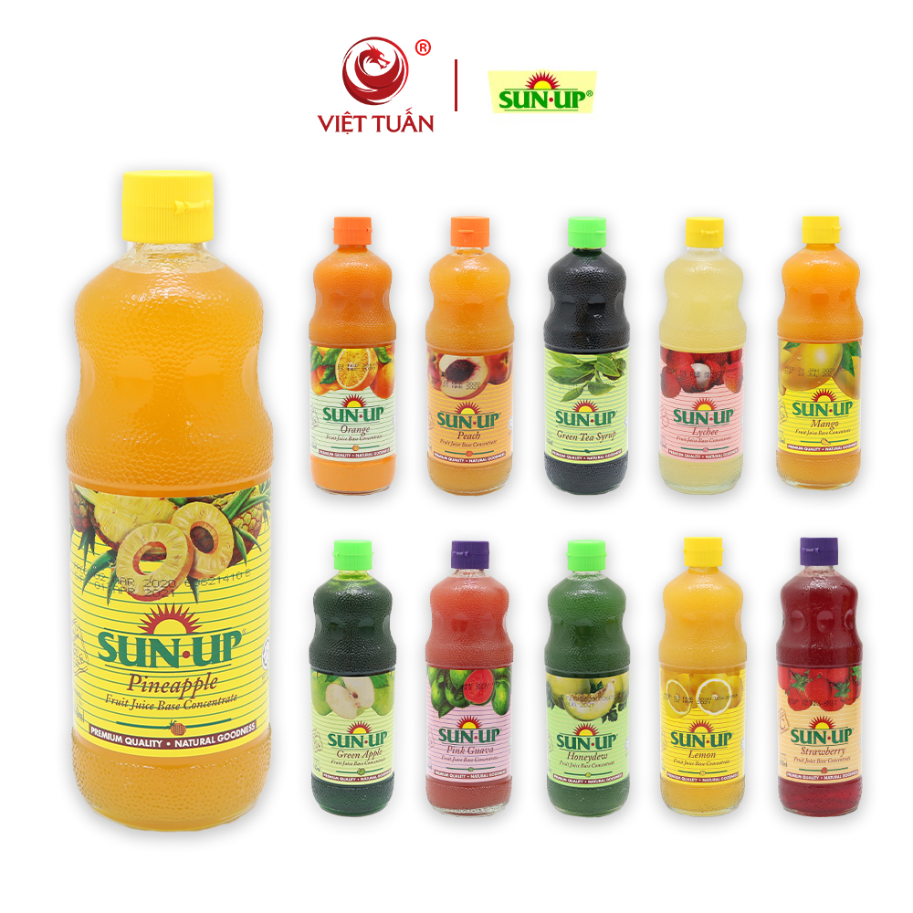 Sunup Trái Cây Các Vị Chai 850ml
