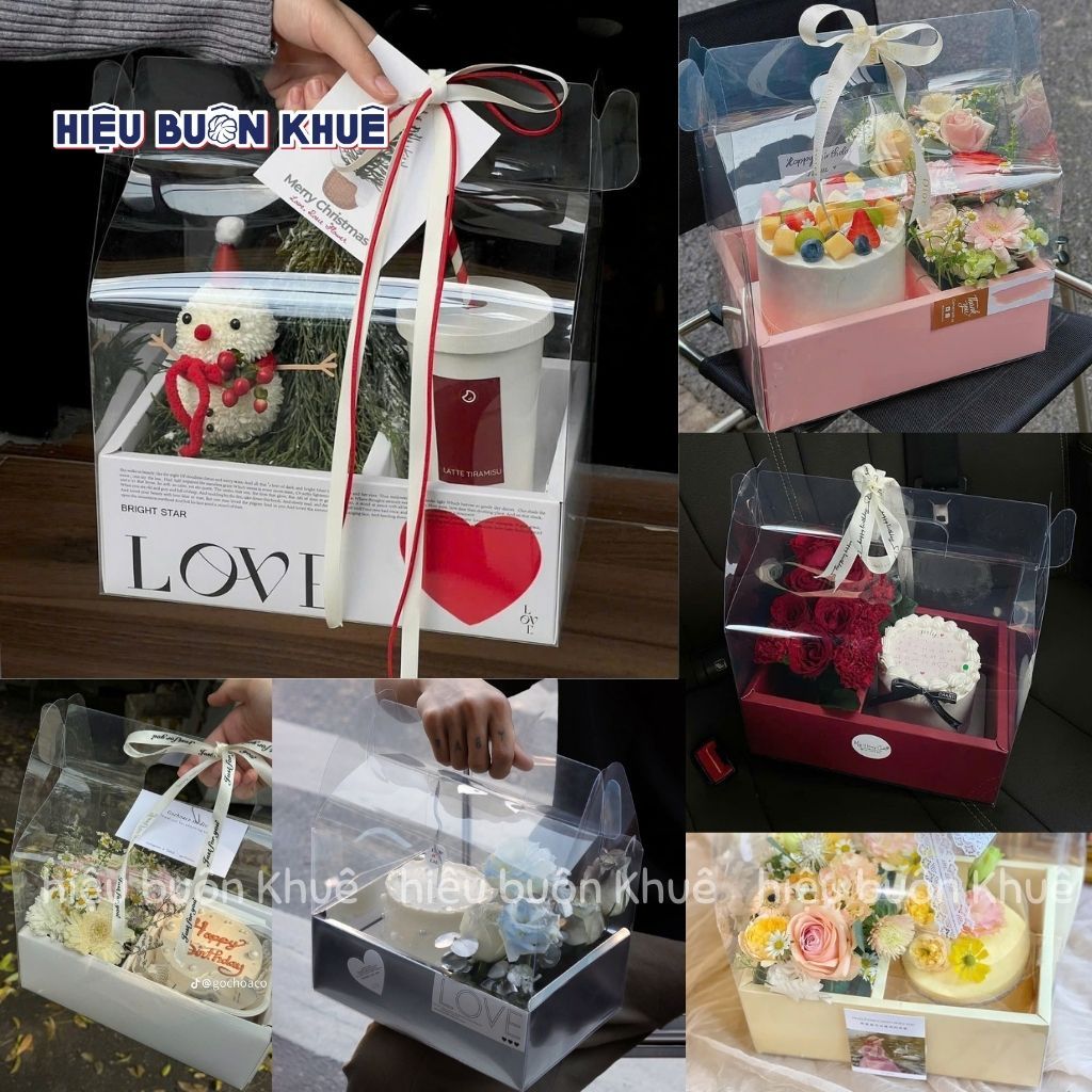 10 Hộp Vali 2 Ngăn Đựng Set Quà Tết, Hũ Yến, Bánh Và Hoa, Bánh Và Quà Sang Trọng
