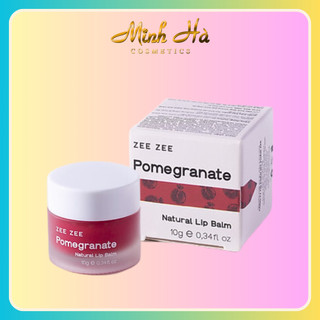  Son dưỡng môi ZEE ZEE chiết xuất lựu đỏ 10g dưỡng ẩm làm hồng môi 