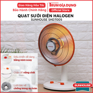 Máy sưởi, quạt sưởi điện halogen Sunhouse SHD7005