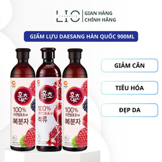  Giấm Lựu Hàn Quốc 900ml Giấm Lựu Hữu Cơ DAESANG Hỗ Trợ Giảm Cân Làm Đẹp Da Lio Cosmetic 