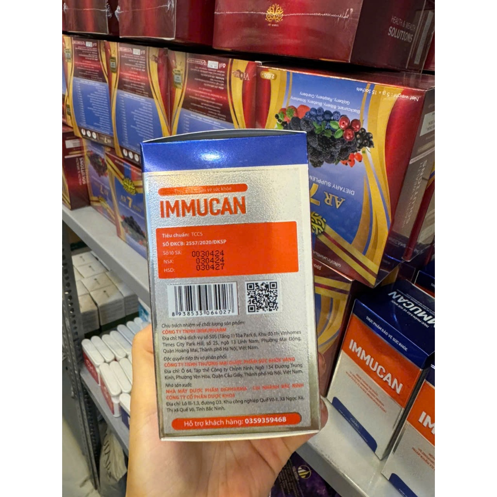 Immucan Đông trùng hạ thảo