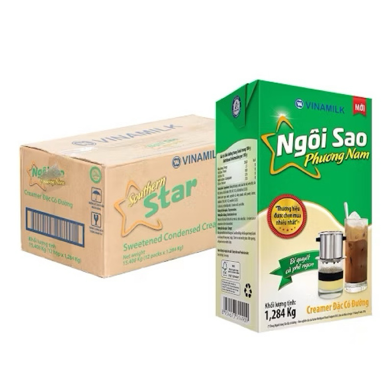 Sữa đặc Ngôi Sao Phương Nam 1284g