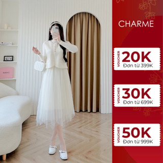 Set áo len chân ren phối áo gile tiểu thư sang trọng 411070