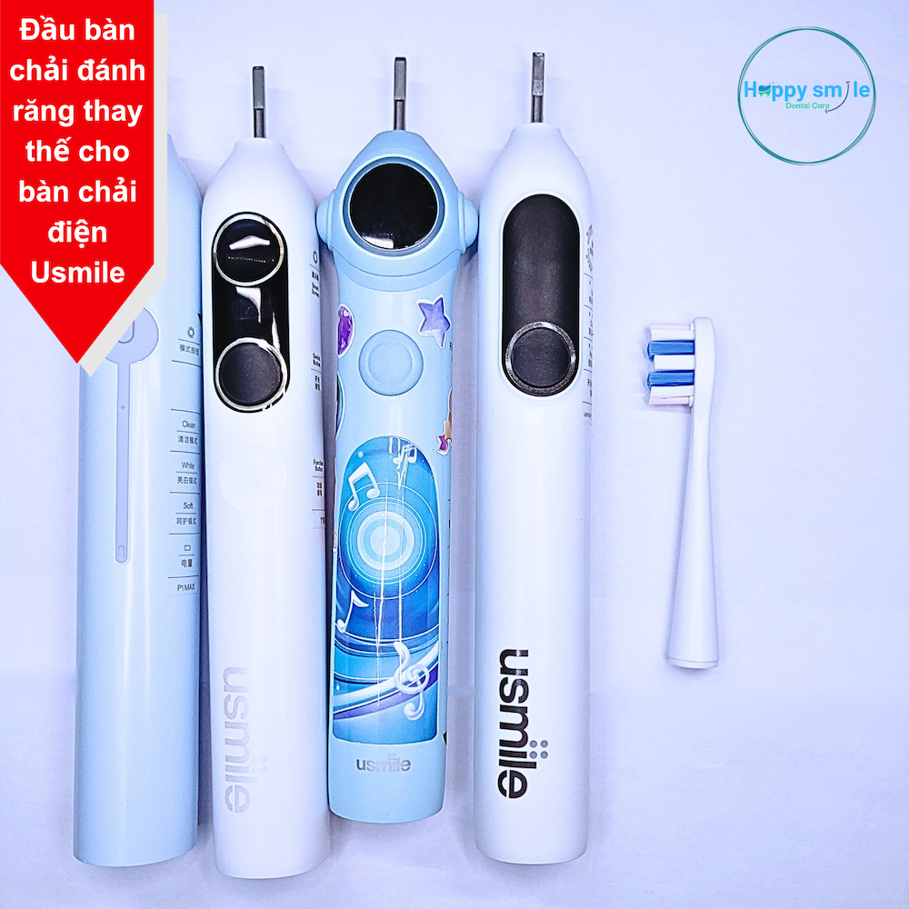 Đầu bàn chải đánh răng, thay thế bàn chải điện Usmile dành cho răng thường và răng nhạy cảm