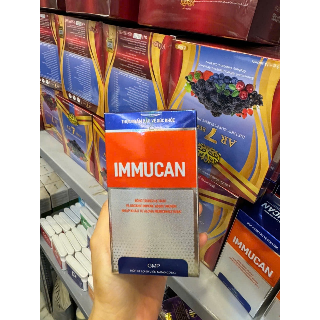 combo 3 hộp Immucan Đông trùng hạ thảo