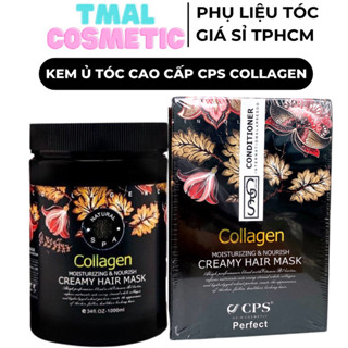 Kem ủ tóc Collagen CPS Natural Spa 1000ml Dầu Xả Ủ hấp chăm sóc tóc mềm mượt phục hồi tóc tự nhiên