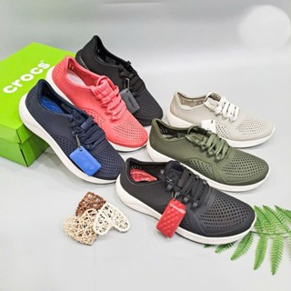 Giày cross literide pacer cột dây nam nữ, giày thể thao cross unisex bằng nhựa EVA đi mưa nhẹ và êm