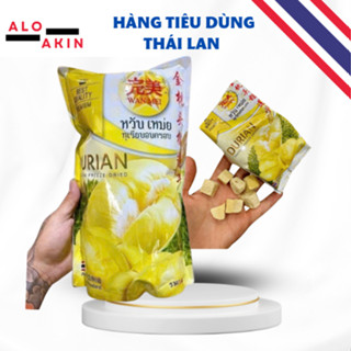 6 Gói Sầu Riêng Sấy Khô Thái Lan, Gói 210gr