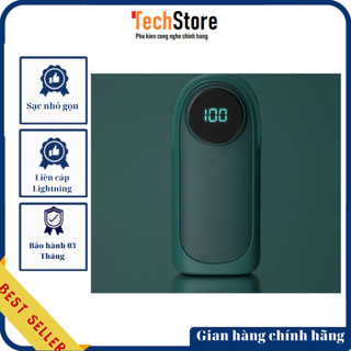 Pin dự phòng Mipow Power Tube 10,000mAh (PD 20W, Liền cáp Lightng) [Nhập khẩu & Phân phối chính hãng]