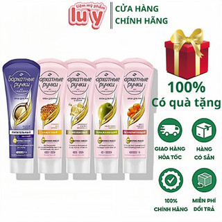  Kem dưỡng da tay Nga Silky Hands lụa trắng da mềm mịn khắc phục làn da khô thô ráp 80ml Mẫu mới 