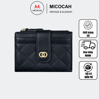 Ví Nữ Ngắn Mini Cầm Tay Đựng Tiền TAILIAN Thời Trang Kẻ Caro Xinh Xắn Da Cao Cấp TL12