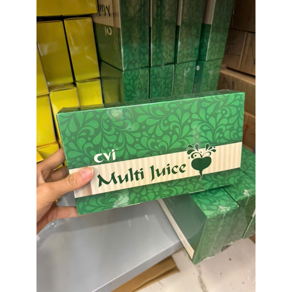 combo 3 hộp Multi juice xanh Malaysia