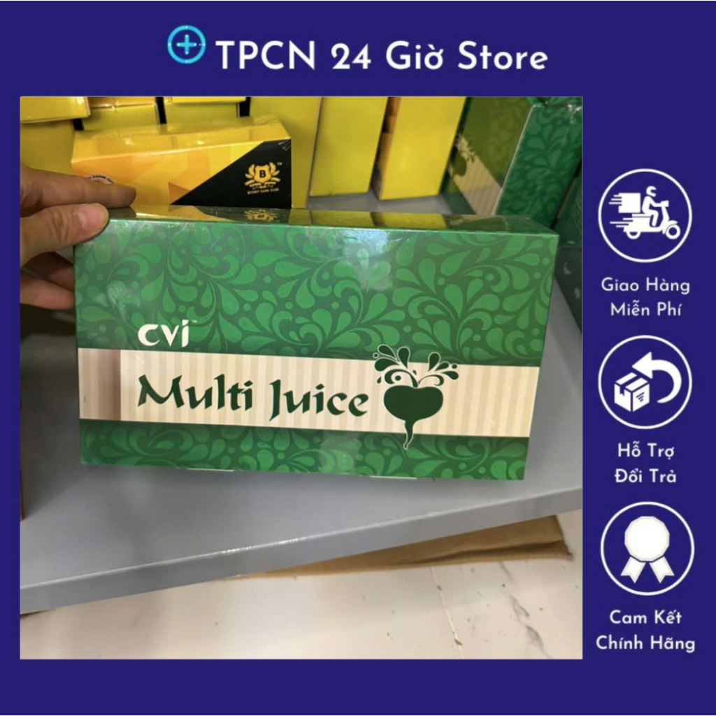 combo 3 hộp Multi juice xanh Malaysia