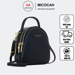 Balo Nữ Mini FOREVER YOUNG Đi Học Đeo Vai Đeo Chéo Da Mềm Nhiều Ngăn Đẹp PL04