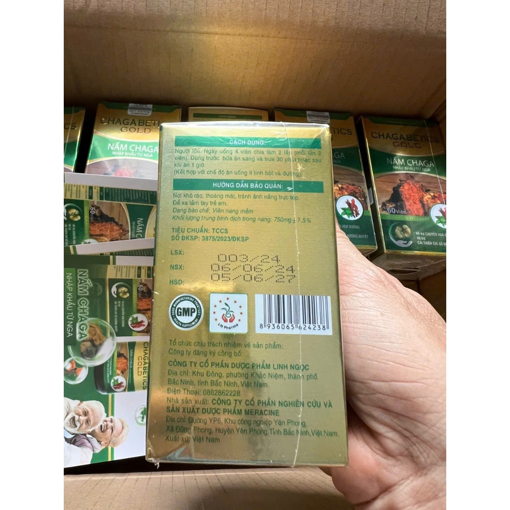 Chaga Betics Gold hỗ trợ điều trị các biến chứng đái tháo đường