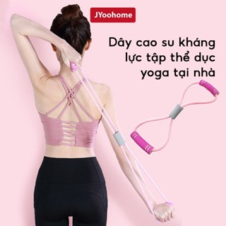 Dây Kéo Kháng Lực Tập Gym Yoga JYoohome Dây Số 8 Tập Vai Cơ Bụng Toàn Thân Tại Nhà Tiện Lợi