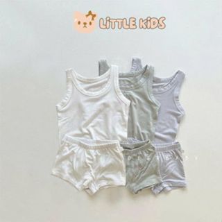 Combo 3 Bộ Ba Lỗ Chất Thun Lạnh Màu Trơn Thoáng Mát Cho Bé, Bộ Mùa Hè Cho Bé