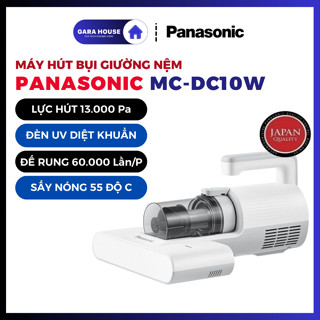  Máy hút bụi giường nệm Panasonic MC-DC10W _ Lực hút 13.000 Pa có đèn UV diệt khuẩn đến 99% 