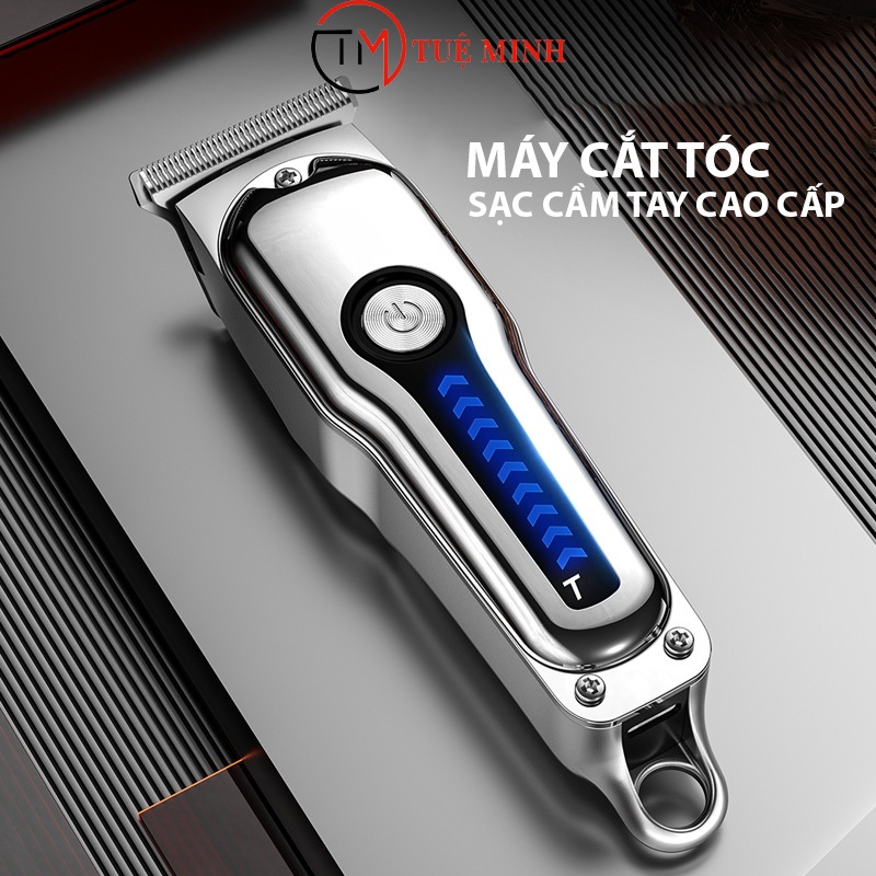 Tông Đơ Cắt Tóc siêu mạnh và sắc,Tông Đơ Cắt Tóc sạc cầm tay không dây chuyên nghiệp, tạo nhiều kiểu