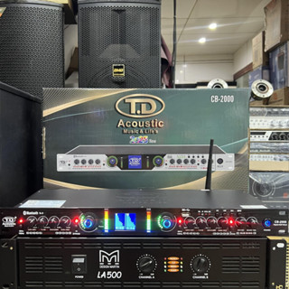 Nâng tiếng TD Acoustic CB-2000: Hàng loại 1, Có Bluetooth, Cổng quang, Tiếng hay, Tặng kèm bộ dây Canon kết nối