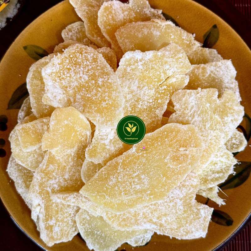 MỨT GỪNG NON MỀM DẺO LOẠI 1 SẤY THĂNG HOA ĐƯỜNG PHÈN KO BỊ CHẢY ĐƯỜNG, THƠM NGON, ÍT ĐƯỜNG CAY NHẸ