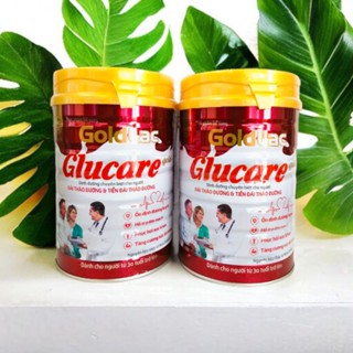 2 lon sữa tiểu đường Goldlac Glucare Gold 900g - Dinh dưỡng cho người tiểu đường