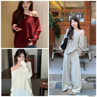  Áo Trễ Vai Nữ Áo Thun Lệch Vai Dài Tay Dáng Basic Siêu Xinh Bigsize 555 Shees Clothing Sài Gòn 