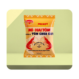 THÙNG 30 GÓI MÌ HAI TÔM MILIKET ( 30 GÓI X 75G)