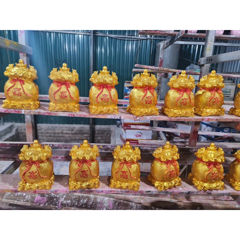 Túi vàng tiết kiệm tiền và nhẫn vàng Size nhỡ