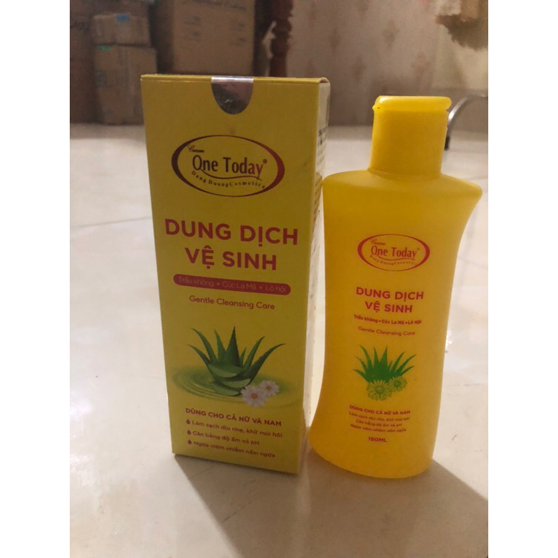 dung dịch vệ sinh one today ( dùng chung cả nam và nữ ) 500ml tặng sửa rửa mặt one today