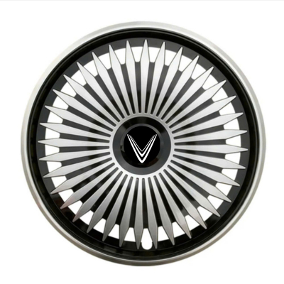 ốp lazang vf3 bộ 4 cái R16 mã 02 thể thao kèm logo - ốp lazang vinfast vf3 - ốp mâm xe vf3  - vf3