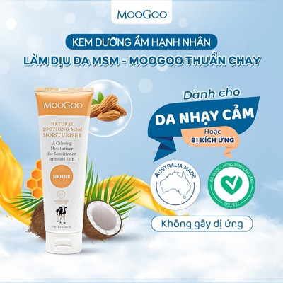 Kem Dưỡng Ẩm Hỗ Trợ Tái Tạo Phục Hồi Da Cho Bé Nhạy Cảm Moogoo