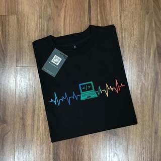 Áo thun Code heart - áo thun lập trình