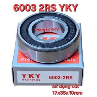 Hộp 10 vòng bi 6003 2RS YKY (cốt 17x35x10mm)
